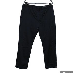 Mens' Bonobos Weekday Monday Straight Leg Navy Blue Chino Pants Size 39 x 30.5